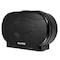 Alpine Industries Jumbo Double-Roll Toilet Paper Dispenser, Black ALP482-2-ECO-TBLK - alternate 3